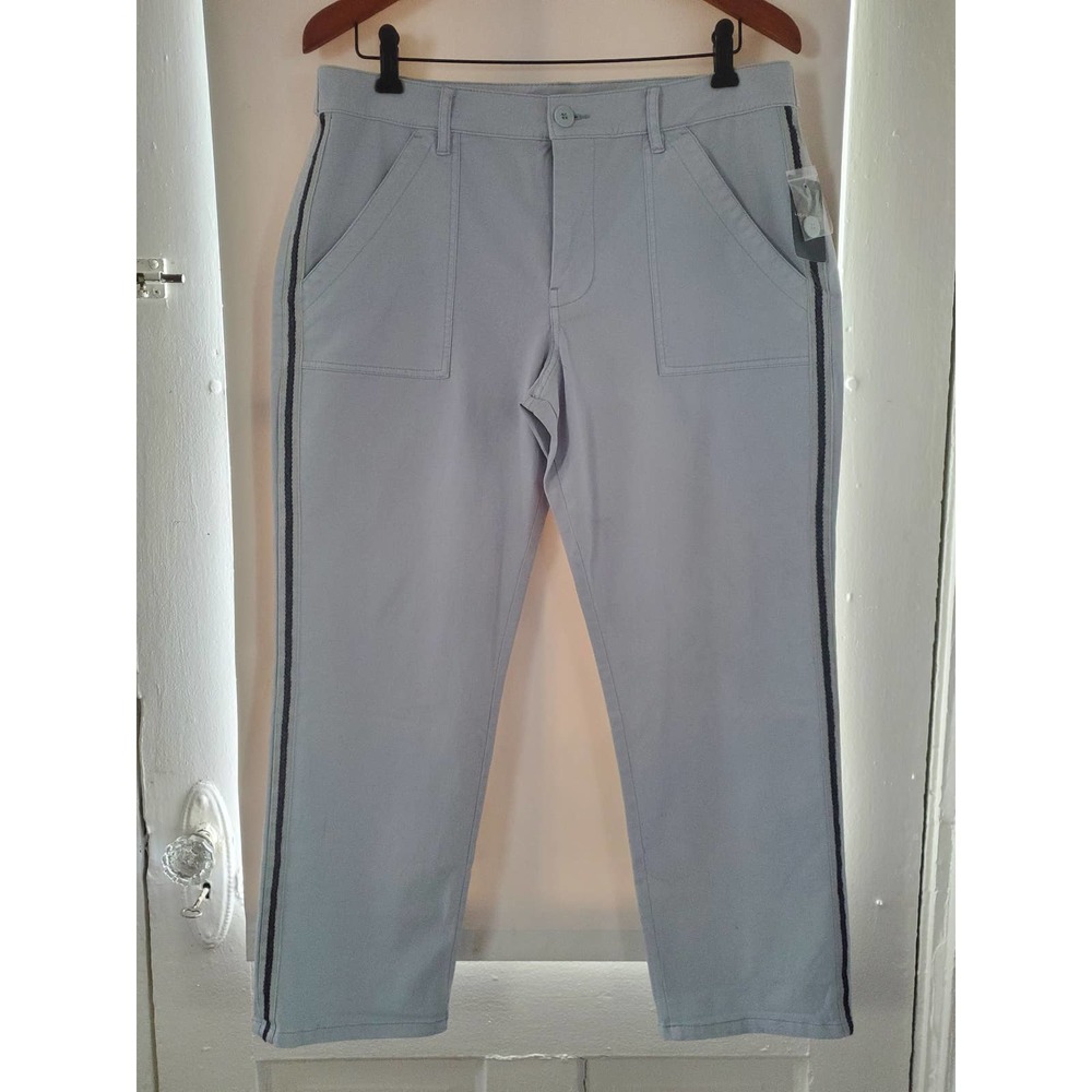NWT Lucky Brand Women's Boyfriend Utility Pant in Light Blue, Size 31